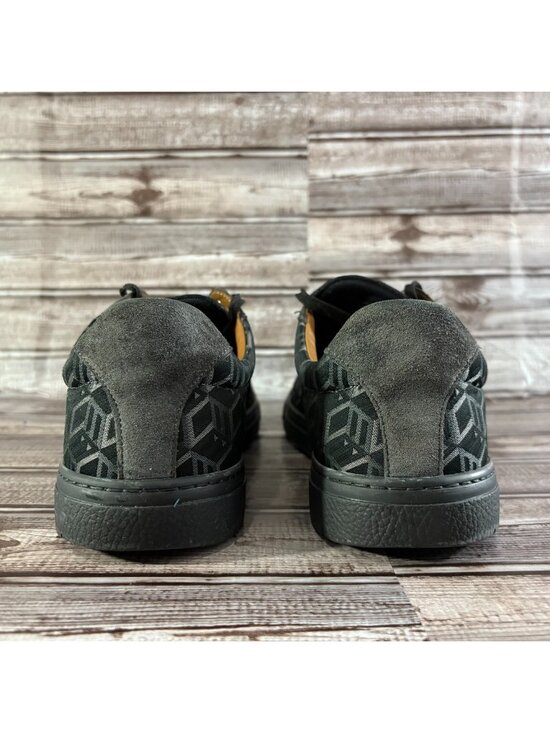 MCM Terrain Lo Monogram Jacquard sneaker Sz 42 US 9 color black grey made Italy main image 4